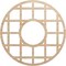 Ekena Millwork O'Neal Wood Fretwork Pierced Ceiling Medallion, Alder, 20"OD x 7 1/4"ID x 3/8"T CMWP20X20X0375ONAL - alternate 1